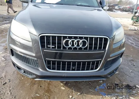 2014 Audi Q7 3.0T S Line Prestige from USA, damaged, VIN WA1DGAFE6ED011195